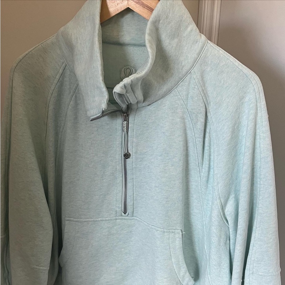 Lululemon Scuba funnel half zip